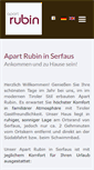 Mobile Screenshot of apart-rubin.at